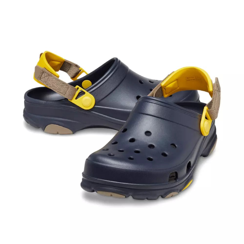 CALZADO CROCS 206340-4LH ALL TARRAIN NAVY C/AMARILLO