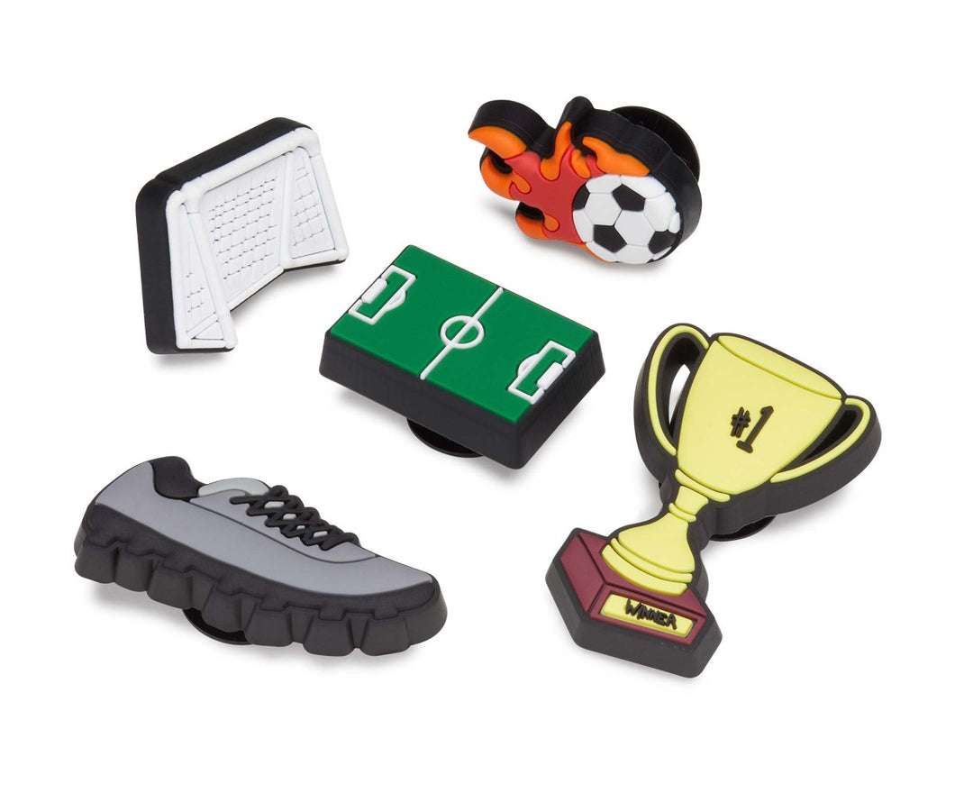 CROCS 10010769 JIBBITZ 5PK SOCCER CELEBRATION