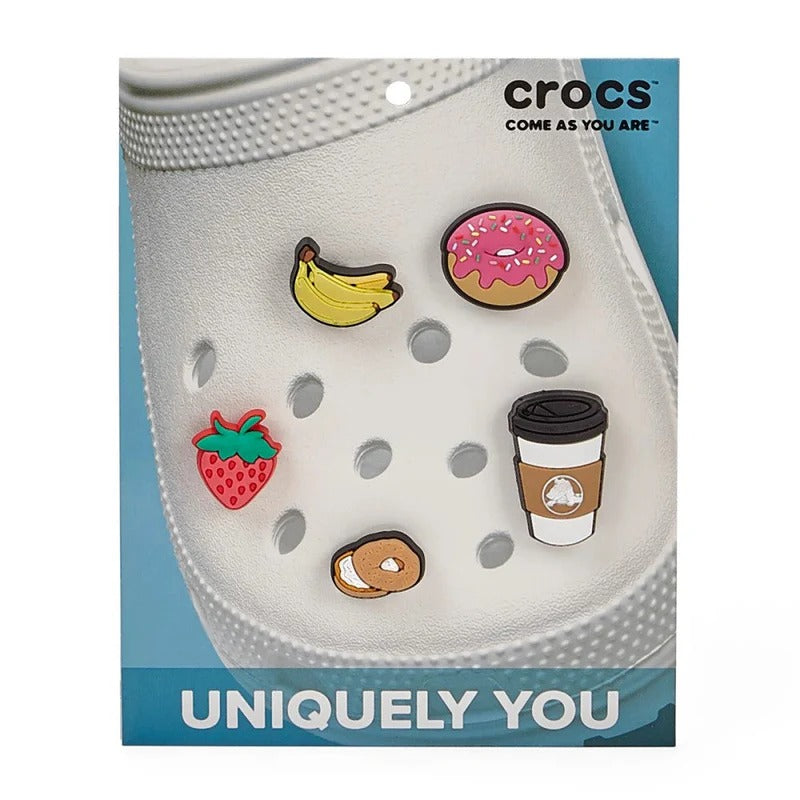 CROCS 5PK JIBBTITS 10008656 Breakfast