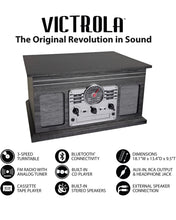 Cargar imagen en el visor de la galería, Victrola 6 en 1 madera dif tonos
