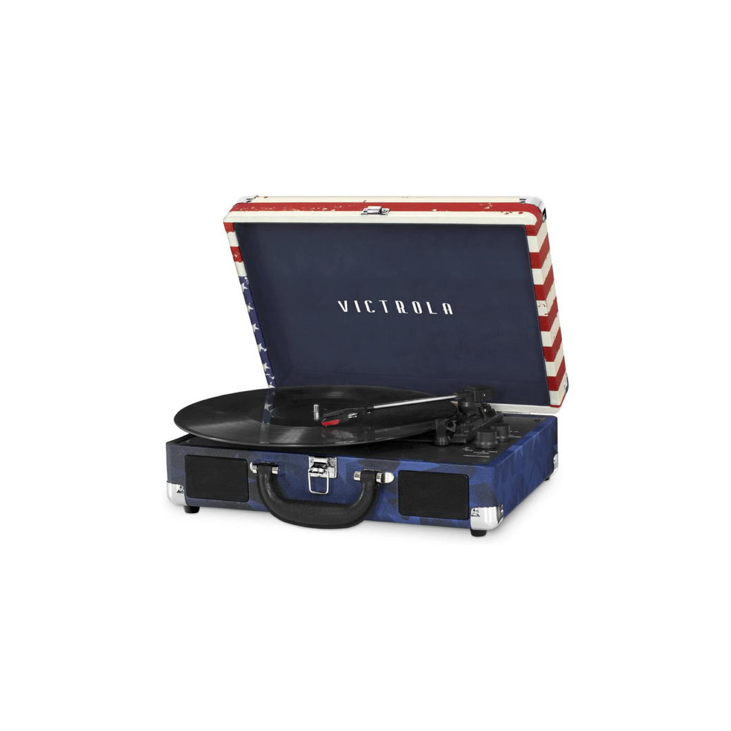 Victrola bandera usa