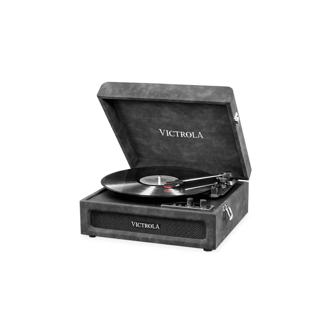 Victrola  Brooklyn cuero gris