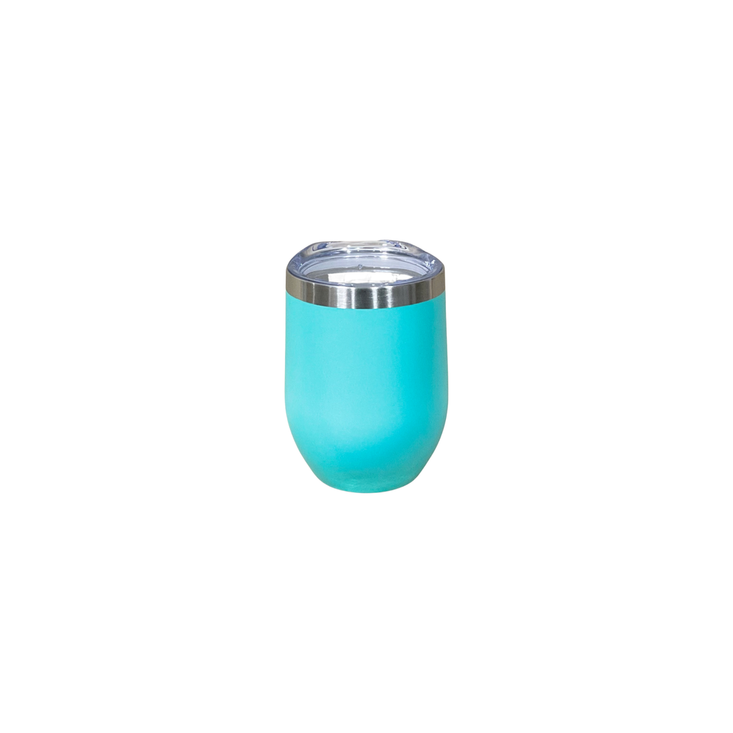 Vaso de vino 320ml turquesa